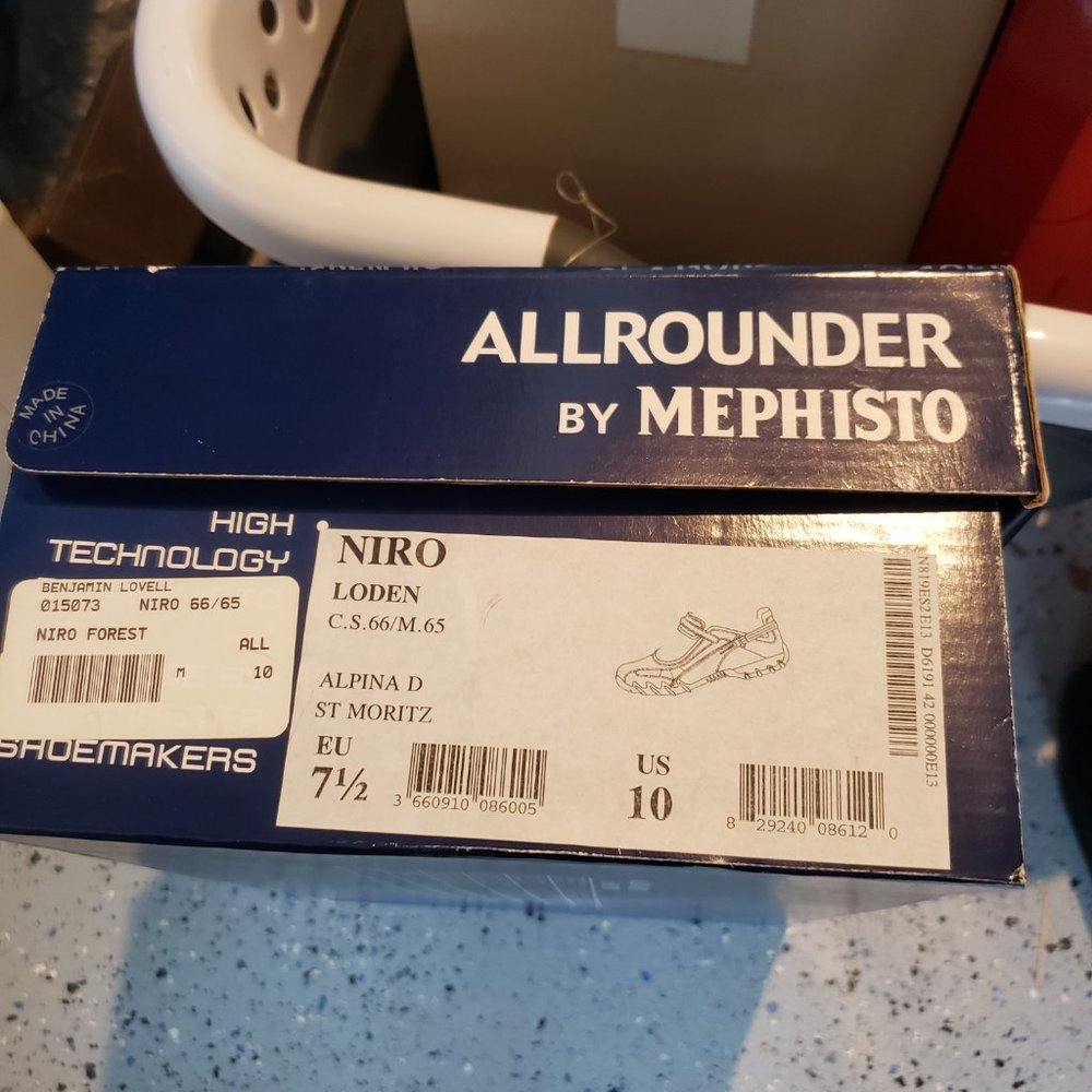 Mephisto AllRounder Green size 10